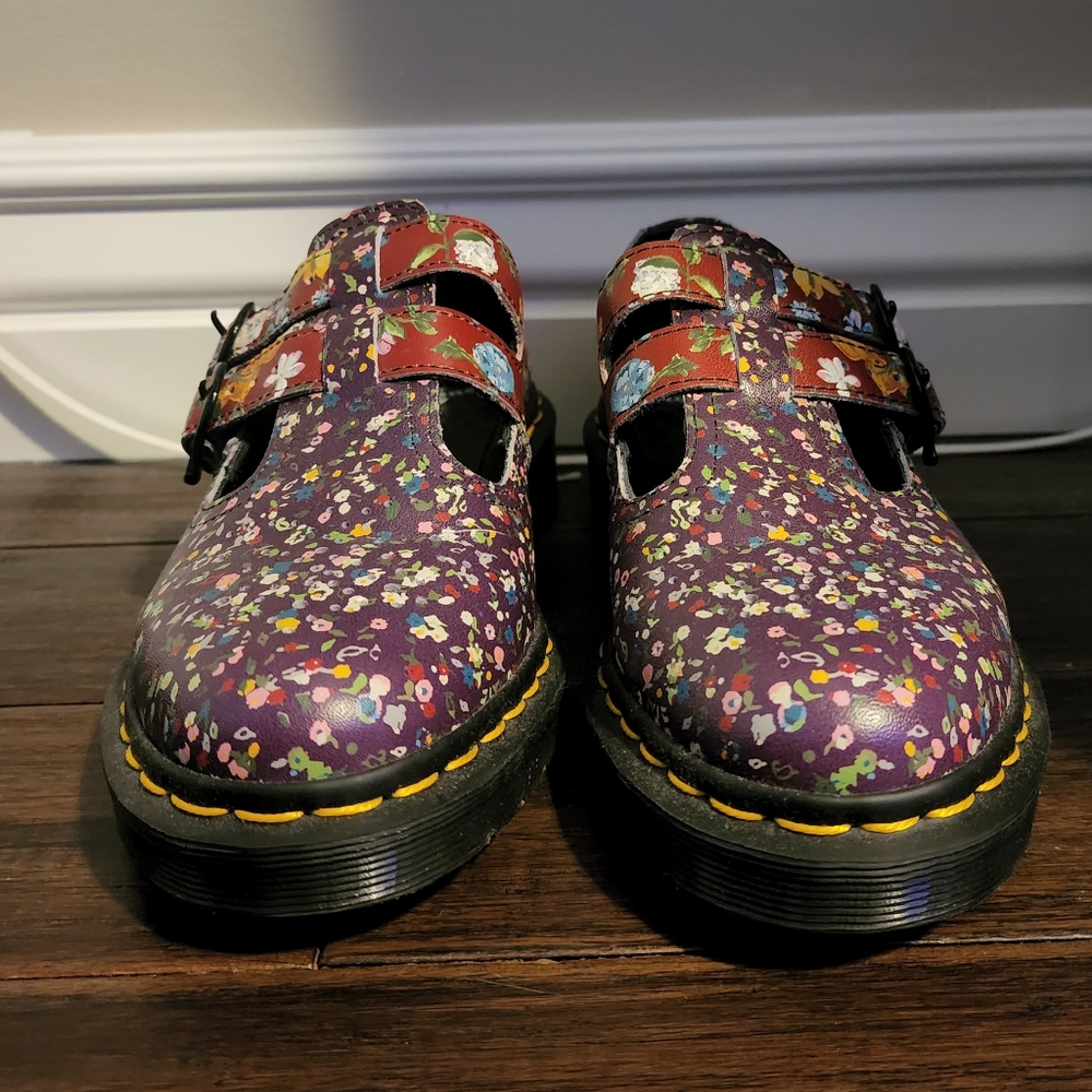Dr Martens Mary Janes size 6 floral